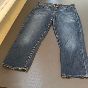 Kut from the Kloth Women's Blue Ankle Jeans